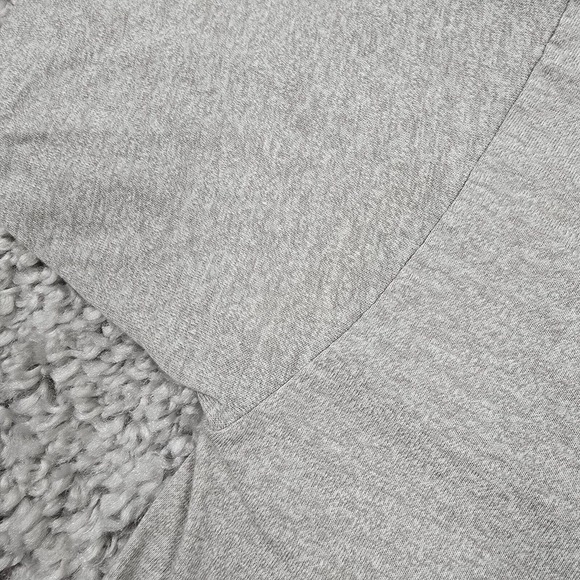 Vtg Adidas Shirt Mens Large Gray Short Sleeve Pullover Front Pocket Trefoil READ - Picture 6 of 15